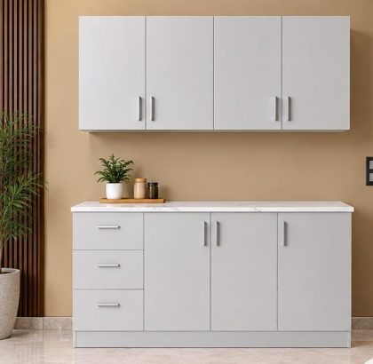 مطبخ جاهز  180سم كونتر PVC